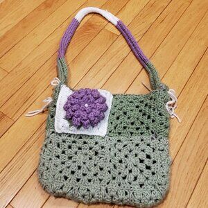 Custom made Granny Square Crochet bag - Custom Order Listing